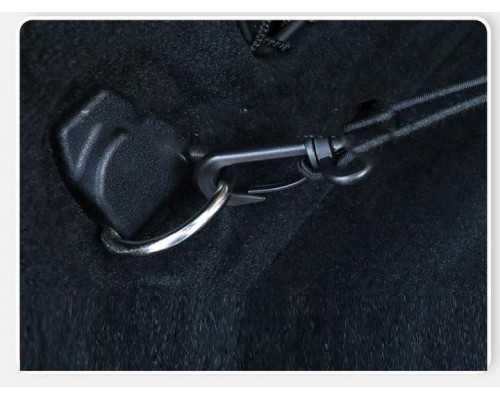 Сітка кишеня в багажник автомобіля Icar на гачках 110х60 см Чорний (С051252)