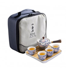 Дорожній набір для чайної церемонії No Brand Lotos 200 мм 6 предметів