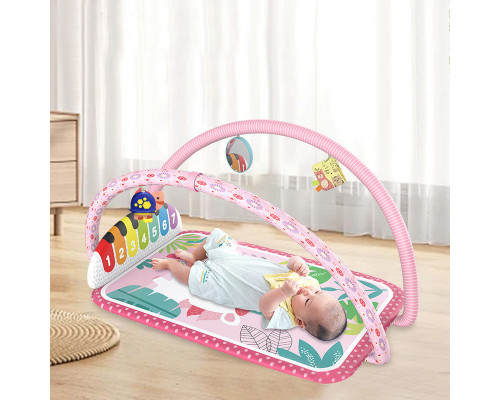 Дитячий розвиваючий килимок YRB SDZ-1817 Pony Рожевий 40х62х41 см 13202-84442