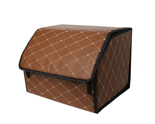 Автомобільний органайзер Lesko ZWX-002 Brown 65х30х30 см Автомобільний органайзер Lesko ZWX-002 Brown 65х30х30 см