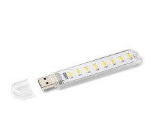 Лампа світлодіодна USB Lesko H1926-8 LED Холодне світло