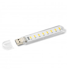 Лампа світлодіодна USB Lesko H1926-8 LED Холодне світло