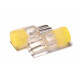 Світлодіодна лампа StarLight T10 1 діод СОВ 12V 0.5W WHITE прозорий цоколь