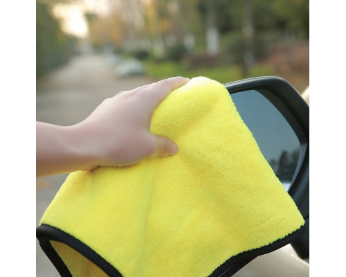 Набір мікрофібри двосторонньої iBlue 30х30 см 10 шт Жовто-сірий (С050523-10)