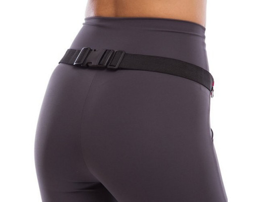 Сумка на пояс для бігу RunBag Вологостійка Black (3653153)