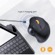 Миша бездротова з трекболом та акумулятором Zelotes Grapite DM116