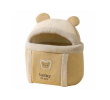 Рюкзак-перенесення Hippie dog 2308SXMJ2582HA12 25х23 см Yellow S Ведмедик 13137-84831