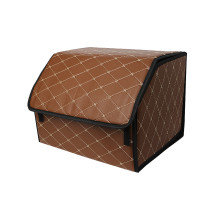 Автомобільний органайзер Lesko ZWX-002 Brown/Gold 55х30х30 см