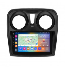 Штатна магнітола 9" Lesko для Dacia Dokker I Рестайлінг 2017-н.в. 4/64Gb CarPlay 4G Wi-Fi GPS Prime Дача