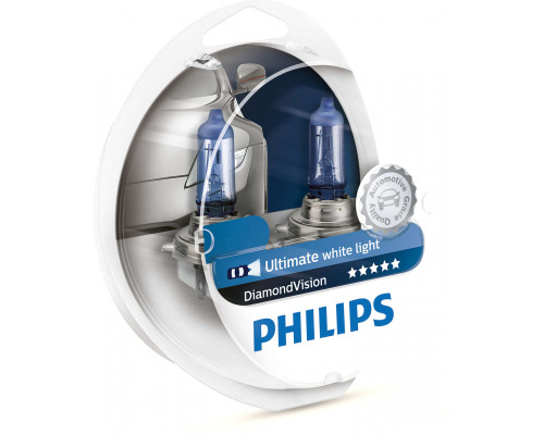 Автолампа PHILIPS 12362DVS2 H11 55W 12V PGJ19-2 Diamond Vision Автолампа PHILIPS 12362DVS2 H11 55W 12V PGJ19-2 Diamond Vision