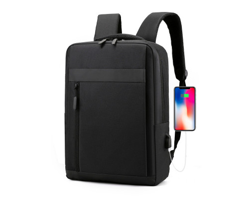 Рюкзак Lesko YT-9065 Black 20-35L для ноутбука з портом ЮСБ Рюкзак Lesko YT-9065 Black 20-35L для ноутбука з портом ЮСБ