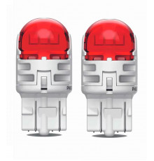 Комплект світлодіодних ламп Philips 11066RU60X2 W21/5W LED Ultinon Pro6000 SI 12V 2.5/0.5 W3x16q red