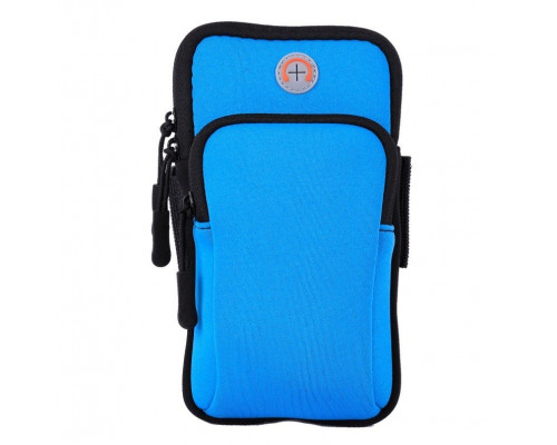 Сумка - чохол на руку JEEF з 2 кишенями Синій (57543563)