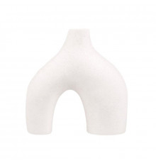 Ваза для квітів No Brand Двонога White 14 см 13263-84645
