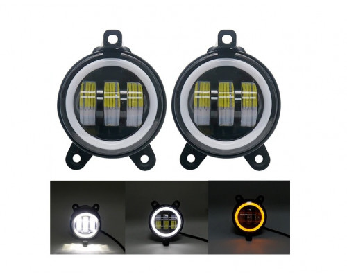 Комплект світлодіодних протитуманних ліхтарів AllLight HPG-106+AE YELLOW Комплект світлодіодних протитуманних ліхтарів AllLight HPG-106+AE YELLOW