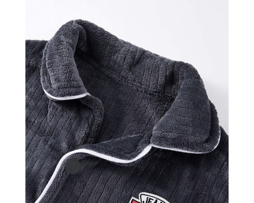 Комплект чоловічої піжами No Brand CK-206 Dark Gray 2XL