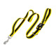 Нашийник зашморг для собак TUFF HOUND TC00105 Yellow Black M 40-60 см з повідцем (5699-16528)