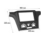 Перехідна рамка Lesko 9" Mitsubishi Outlander 2003-2006 (10729-58884)