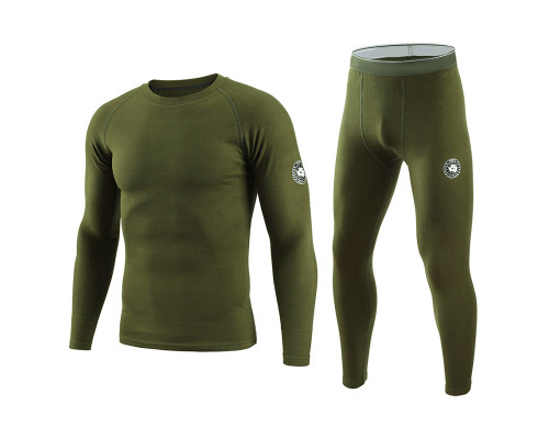 Термобілизна чоловіча No Brand A157 3XL Green 13075-83760