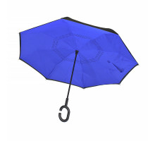 Жіноча парасолька навпаки Lesko Up-Brella Синій
