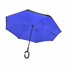 Жіноча парасолька навпаки Lesko Up-Brella Синій