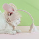 Шапочка-дражнилка Lesko DT-569 Pink Rabbit для котів