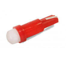 Світлодіодна лампа AllLight T 5 1 діод COB W2*4.6d 12V RED
