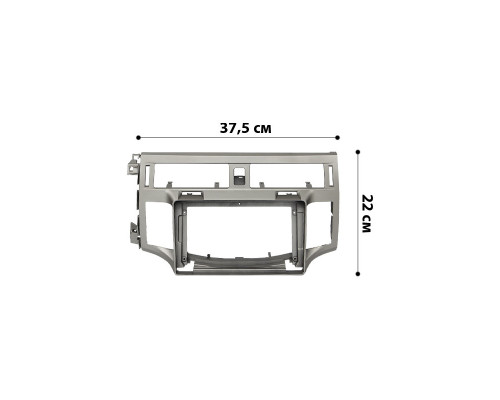 Перехідна рамка 9 Lesko Toyota Avalon 3 2005-2010 (7659) Перехідна рамка 9 Lesko Toyota Avalon 3 2005-2010 (7659)