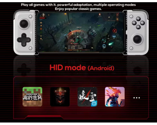 Бездротовий геймпад-тригер MEMO S2 для смартфонів PUBG Mobile COD Warface Бездротовий геймпад-тригер MEMO S2 для смартфонів PUBG Mobile COD Warface