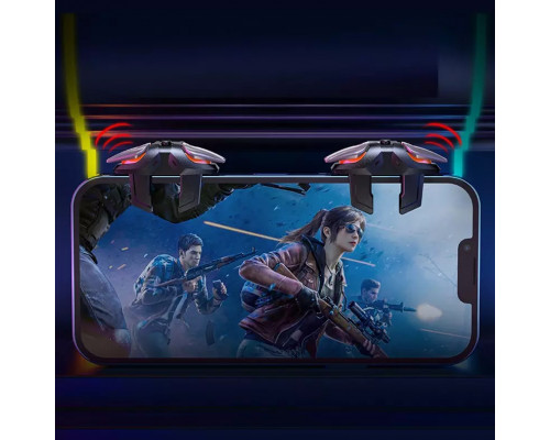 Ігрові курки сенсорний геймпад тригер для смартфона Union PUBG Mobile JS61 механічні Ігрові курки сенсорний геймпад тригер для смартфона Union PUBG Mobile JS61 механічні