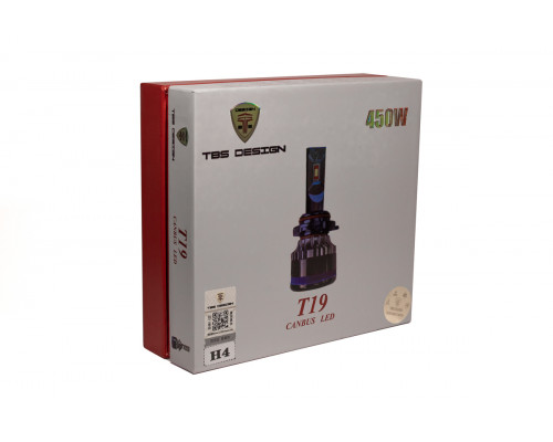 Комплект LED ламп HeadLight T19 H4 (P43t) 45W 9-32V 6000K Комплект LED ламп HeadLight T19 H4 (P43t) 45W 9-32V 6000K