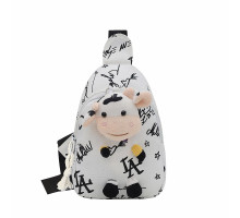 Дитяча сумка рюкзак Lesko A-407 Cow Білий (12206-74489)