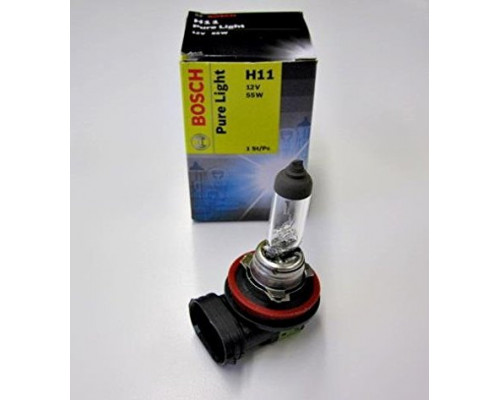 Автолампа BOSCH Pure Light H11 55W 12V PGJ19-2 (1987302084) Автолампа BOSCH Pure Light H11 55W 12V PGJ19-2 (1987302084)