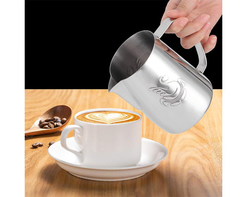 Пітчер для молока JibbiJug 0.6 л Silver (13458-86714)