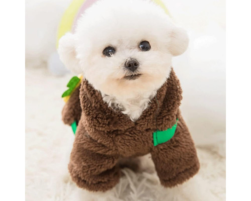 Светр для собак і котів No Brand Тедді 2011SXSL5932 Brown S 13135-84828