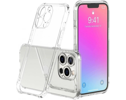 Силіконовий протиударний чохол панель Case + скло 9Н на Iphone 15 Pro Max із захистом камери прозорий (515153) Силіконовий протиударний чохол панель Case + скло 9Н на Iphone 15 Pro Max із захистом камери прозорий (515153)