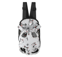 Рюкзак-кенгуру для тварин Lesko SY210814 Cat Gray L