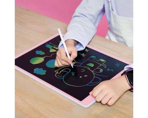 Кольоровий графічний планшет для малювання Psheko Writing Tablet 16" Pink (FR050646) Кольоровий графічний планшет для малювання Psheko Writing Tablet 16" Pink (FR050646)