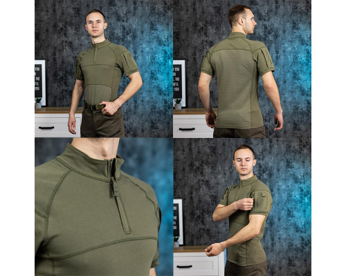 Тактична футболка Lesko A426/A341 Green M Тактична футболка Lesko A426/A341 Green M