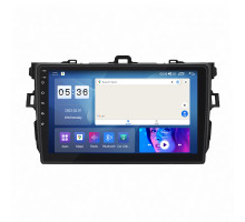 Штатна магнітола 9" Lesko для Toyota Corolla X (E140, E150) 2006-2012 4/64Gb CarPlay 4G Wi-Fi GPS Prime