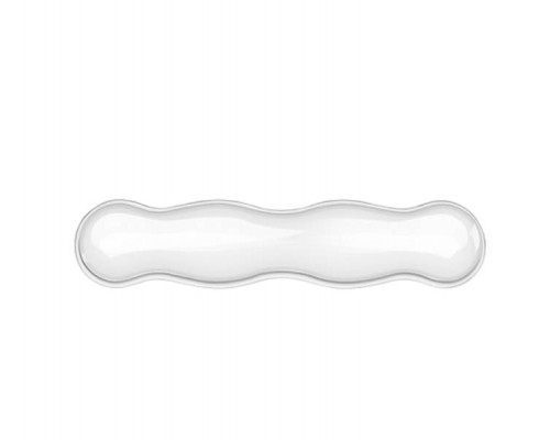 Килимок підставка під руки комп'ютерний Neon 36х8 см Прозорий