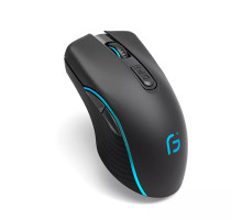 Мишка бездротова ігрова Gamousе X9 з акумулятором та підсвіткою Black