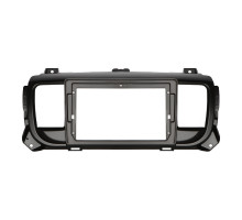 Перехідна рамка Lesko 9" Citroen Jumpy Spacetourer 2016+ Opel Zafira Life Vivaro 2019+ Peugeot Expert Travelle (7793)