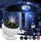 Проєктор-нічник Globe Galaxy Projector 13 в 1 зоряне небо галактика Black-White