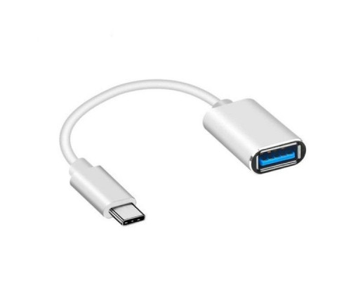 Перехідник адаптер BIN USB-мама на Type-C-тато White (C051308)