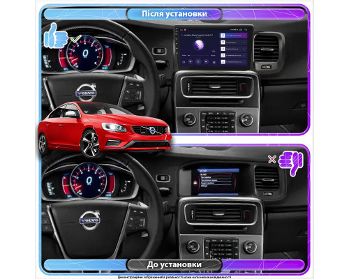 Штатна магнітола 9 Lesko для Volvo S60 II Рестайлінг 2013-2018 6/128Gb Штатна магнітола 9 Lesko для Volvo S60 II Рестайлінг 2013-2018 6/128Gb