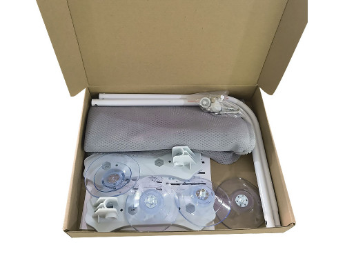 Віконна лежанка для котів No Brand DT-890 на присосках Gray 30х60 см