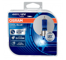 Автолампа OSRAM 62211CBB Cool Blue Boost H11 80W 12V PJ19-2 10X2 HardDuopet