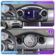 Штатна магнітола Lesko для MINI Hatch I R50 2000-2006 екран 9 4/64 Gb CarPlay Prime
