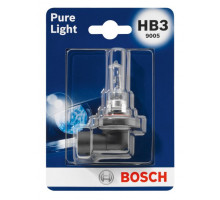 Автолампа BOSCH Pure Ligh HB3 60W 12V P20d (1987301062) 1шт./блістер